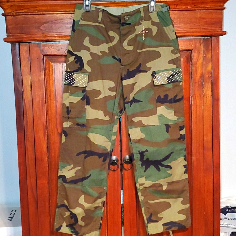CAMO Studded Pants